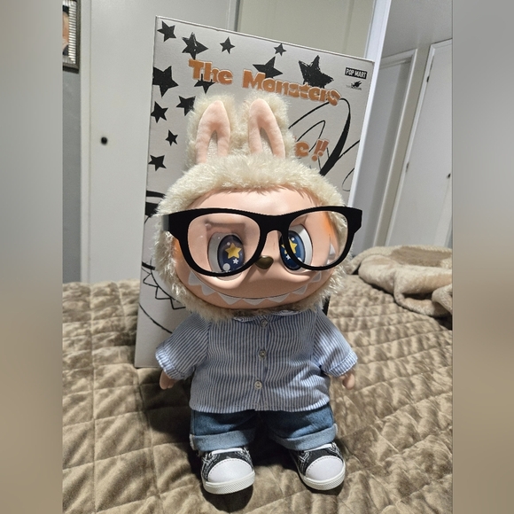 Pop Mart THE MONSTERS FLIP WITH ME Vinyl Plush , Doll Used For Display Only - Picture 3 of 7